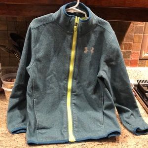 Under Armour fleece zip up.